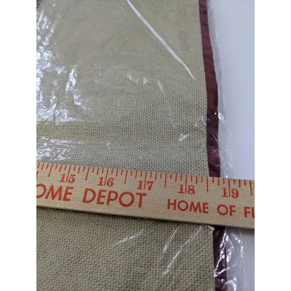 WEST ELM WHITE Burlap Style Support Pillow Sham Cover 19